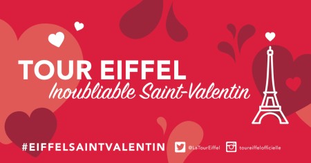 Día de San Valentín en la Torre Eiffel