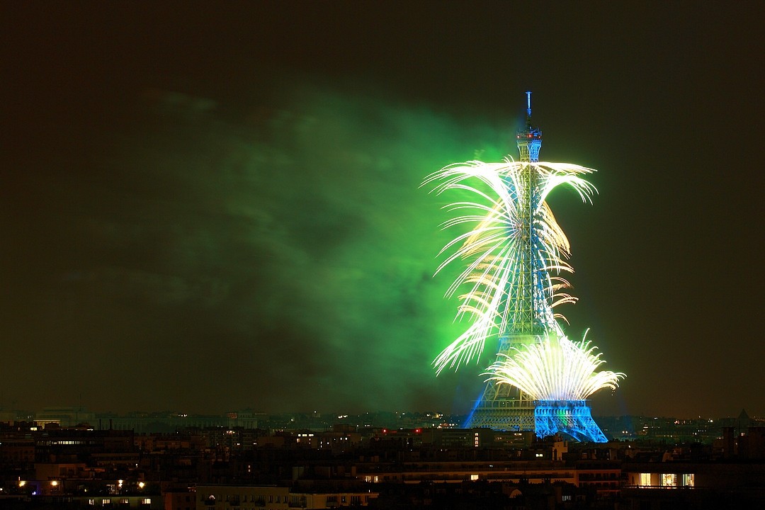 Feu d'artifice du 14 juillet 2018